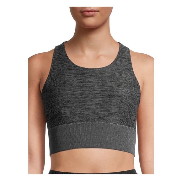 NWT Avia Women's Active Wear Sporty Gym Stretchy Long Line Sports Bra SZ Medium - Picture 2 of 6